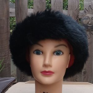 Women's fun hat great for the holidays coming up black and red